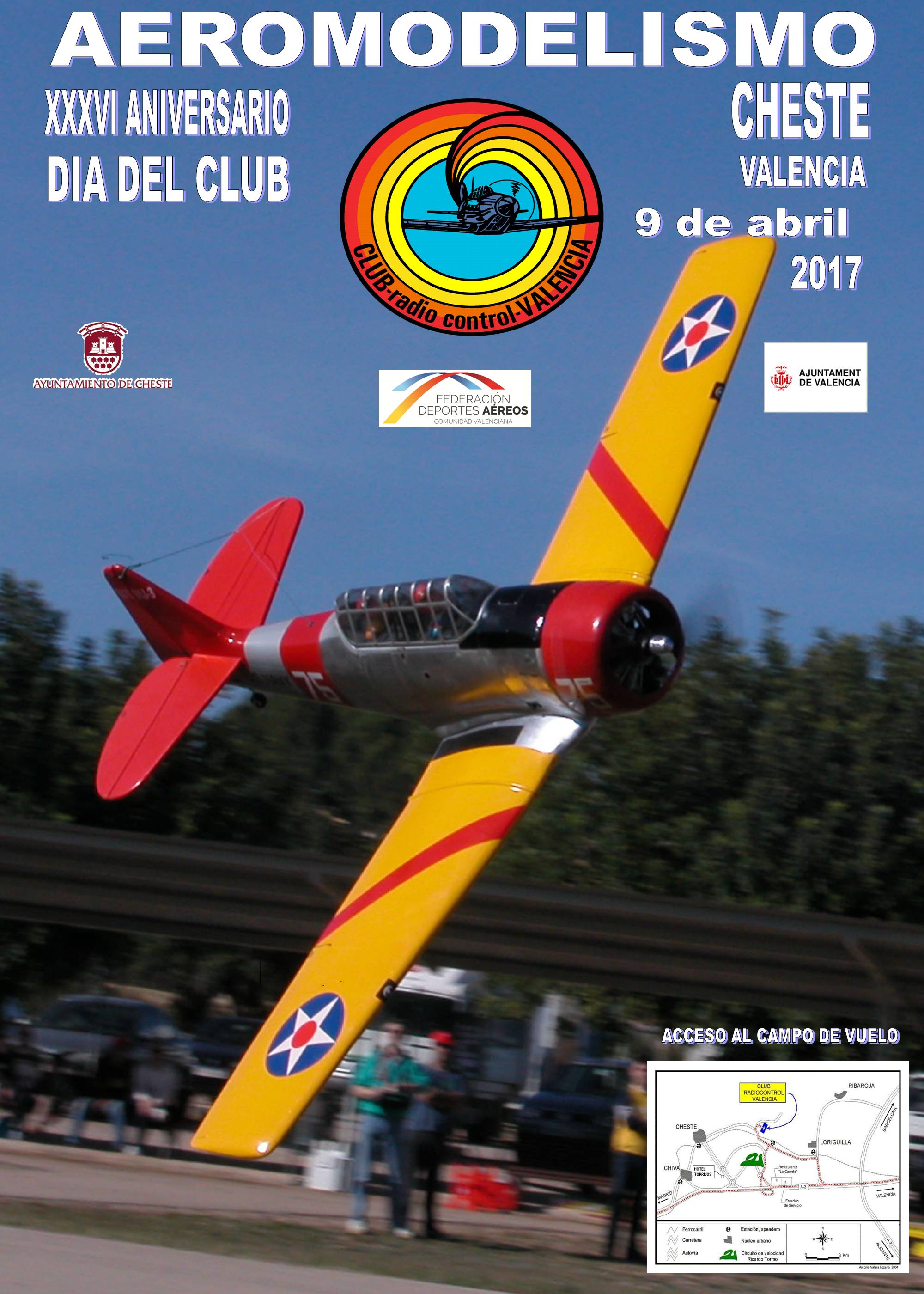 CARTEL Dia Club RC Valencia ABRIL 2017